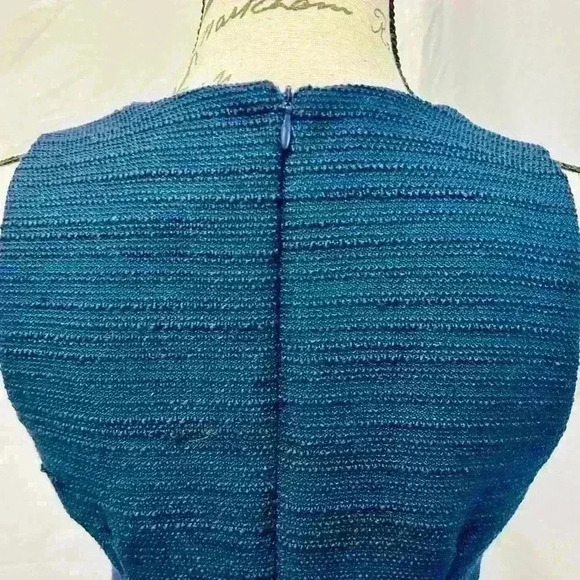 Julie Brown NYC Navy Blue Tweed Style Dress For Women Size 2 - Picture 7 of 11